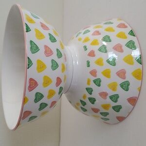 Two Soup/Cereal Treat Bowls with 💕 Hearts